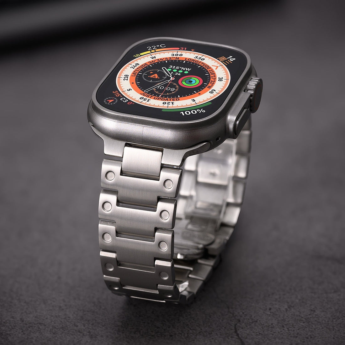 Cloud Screw Stainless Steel Band