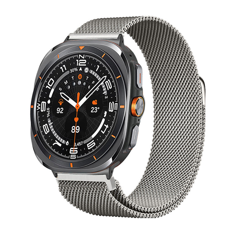 Milanese Loop Band with Magnetic Clasp For Samsung Watch Ultra