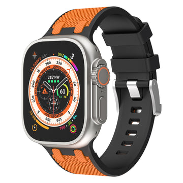AP Dual Color Matching Silicone Band For Apple Watch