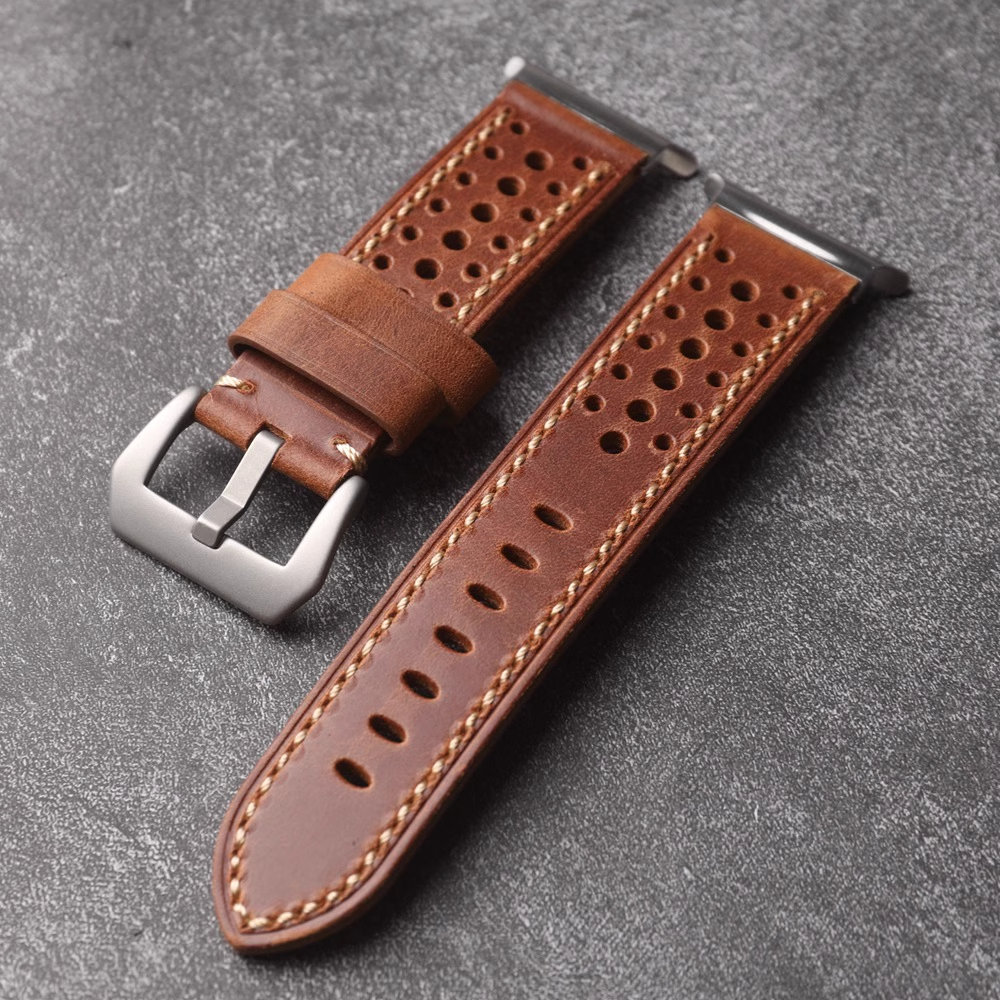 Vintage Racing Watch Band For Samsung Watch Ultra