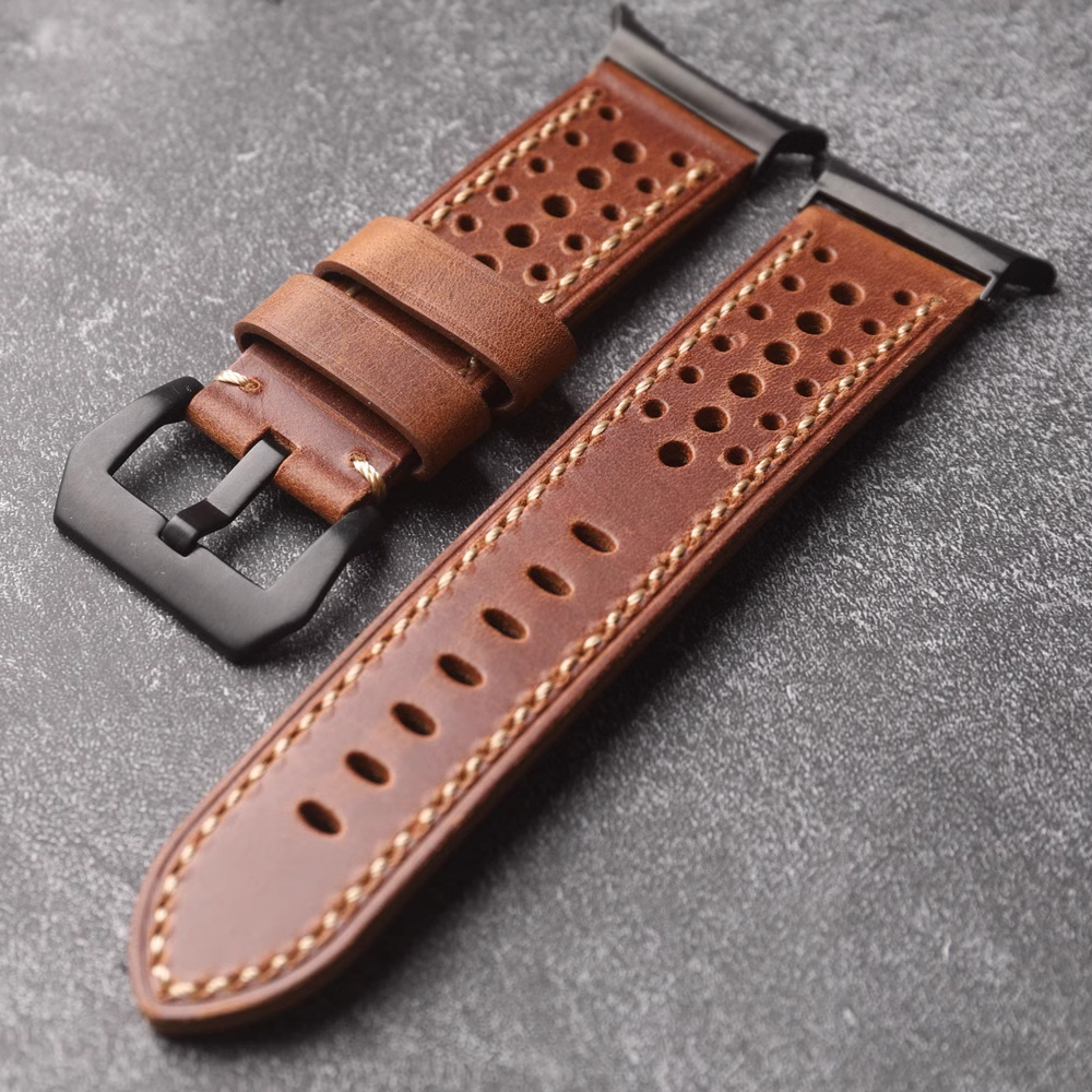 Vintage Racing Watch Band For Samsung Watch Ultra