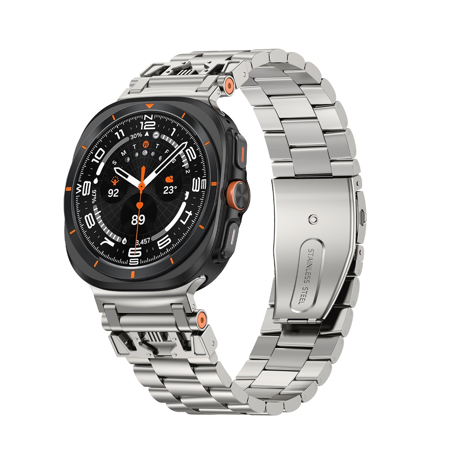 Armor Stainless Steel Band For Samsung Watch 7 Ultra