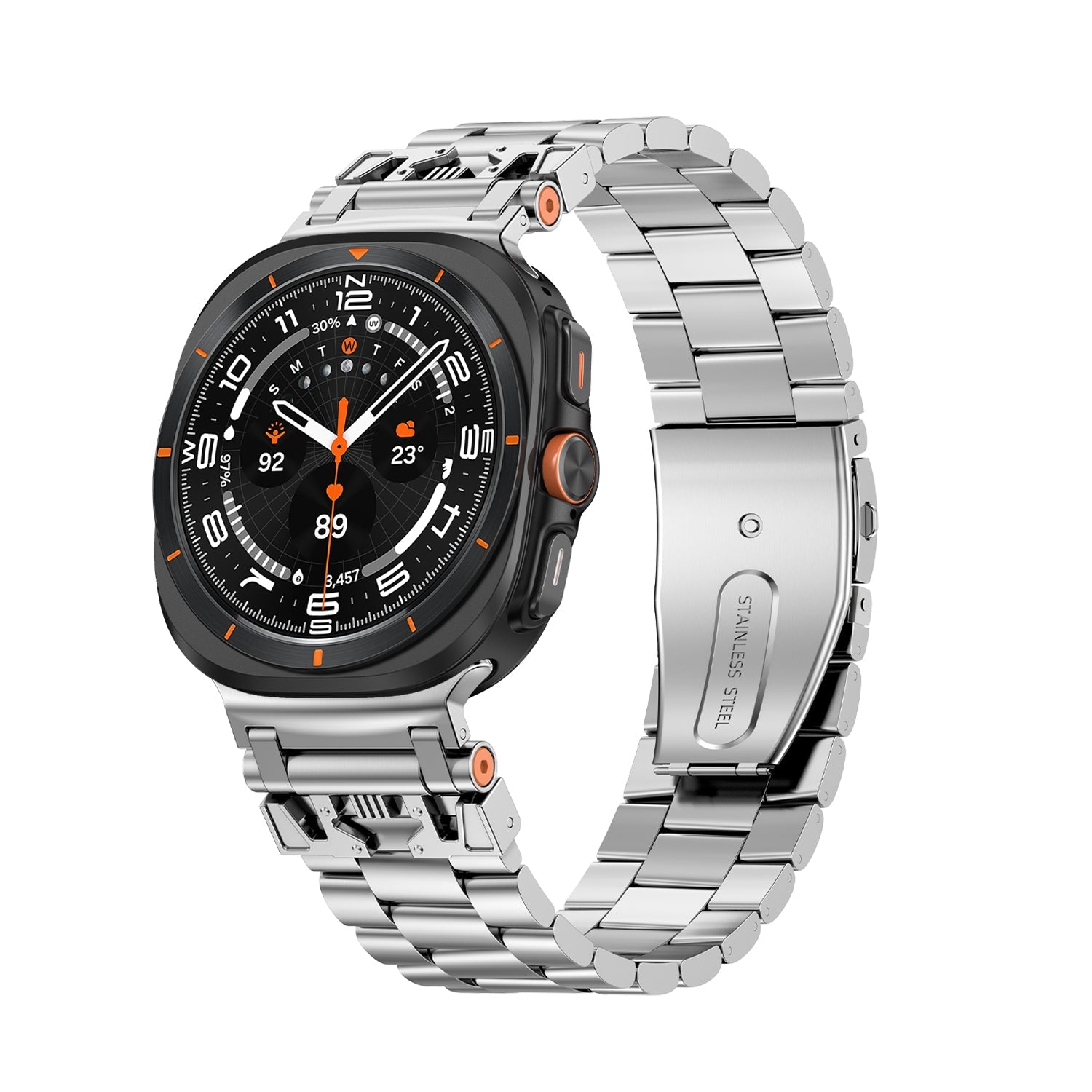 Armor Stainless Steel Band For Samsung Watch 7 Ultra