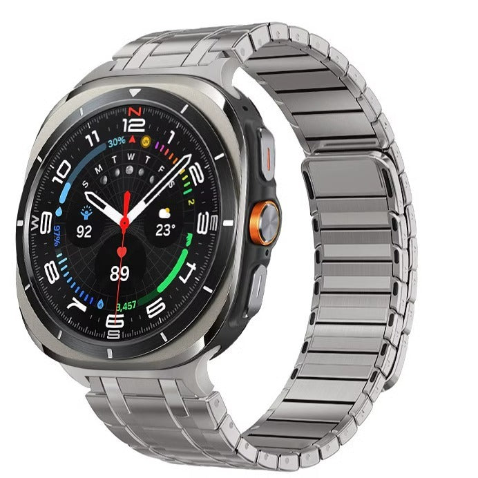 AP Frosted Stainless Steel Magnetic Band For Samsung Watch 7 Ultra