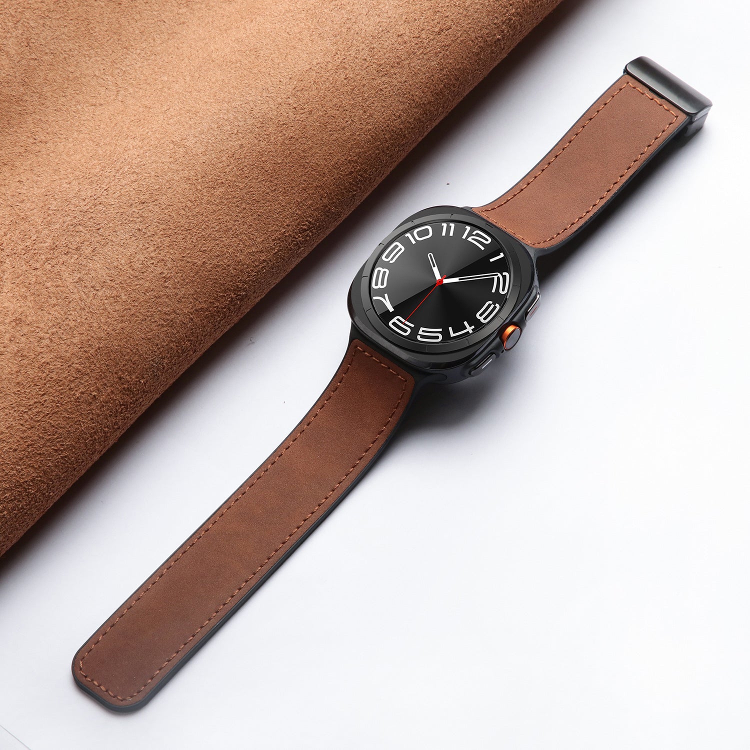 Silicone Magnetic Leather Strap For Samsung Watch Ultra