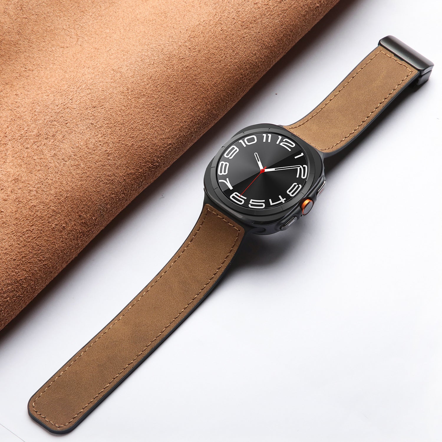 Silicone Magnetic Leather Strap For Samsung Watch Ultra