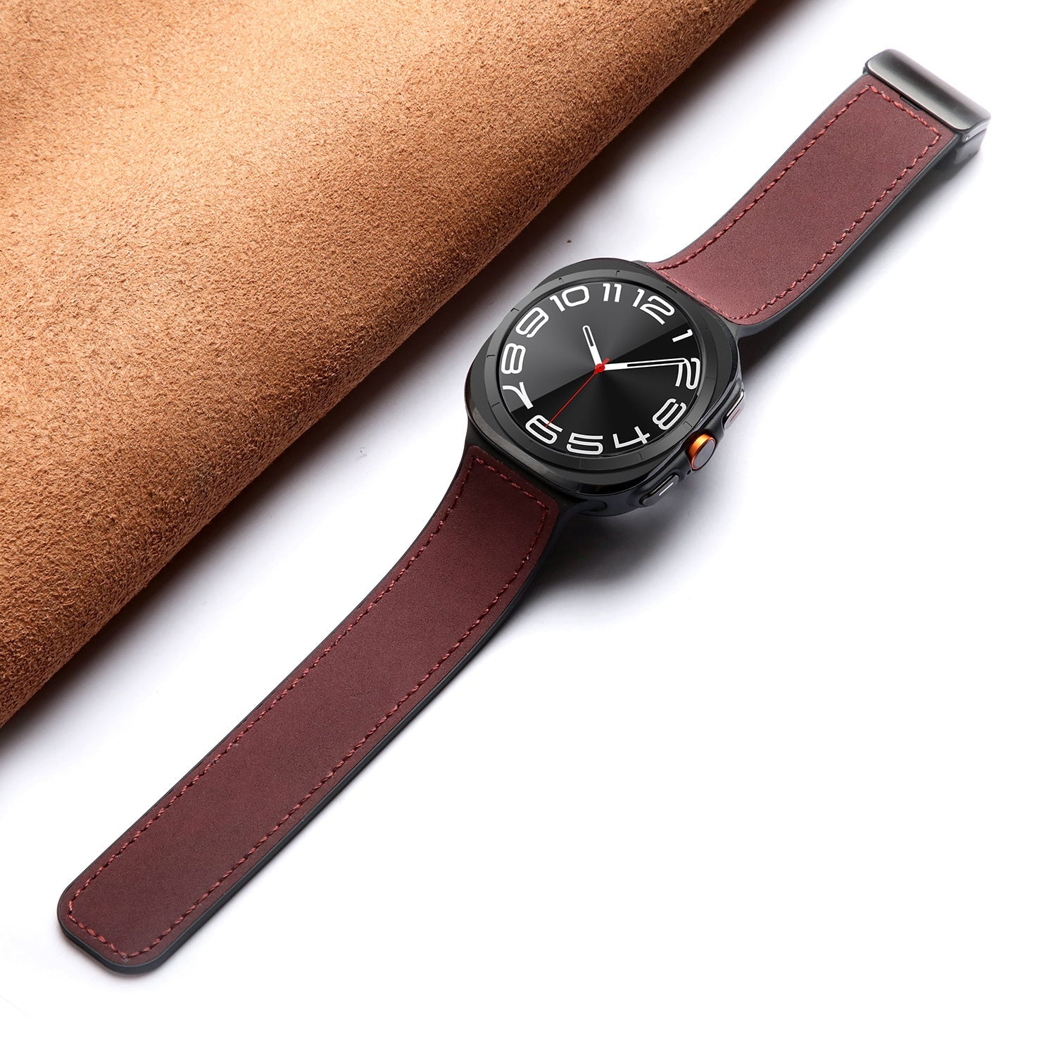 Silicone Magnetic Leather Strap For Samsung Watch Ultra