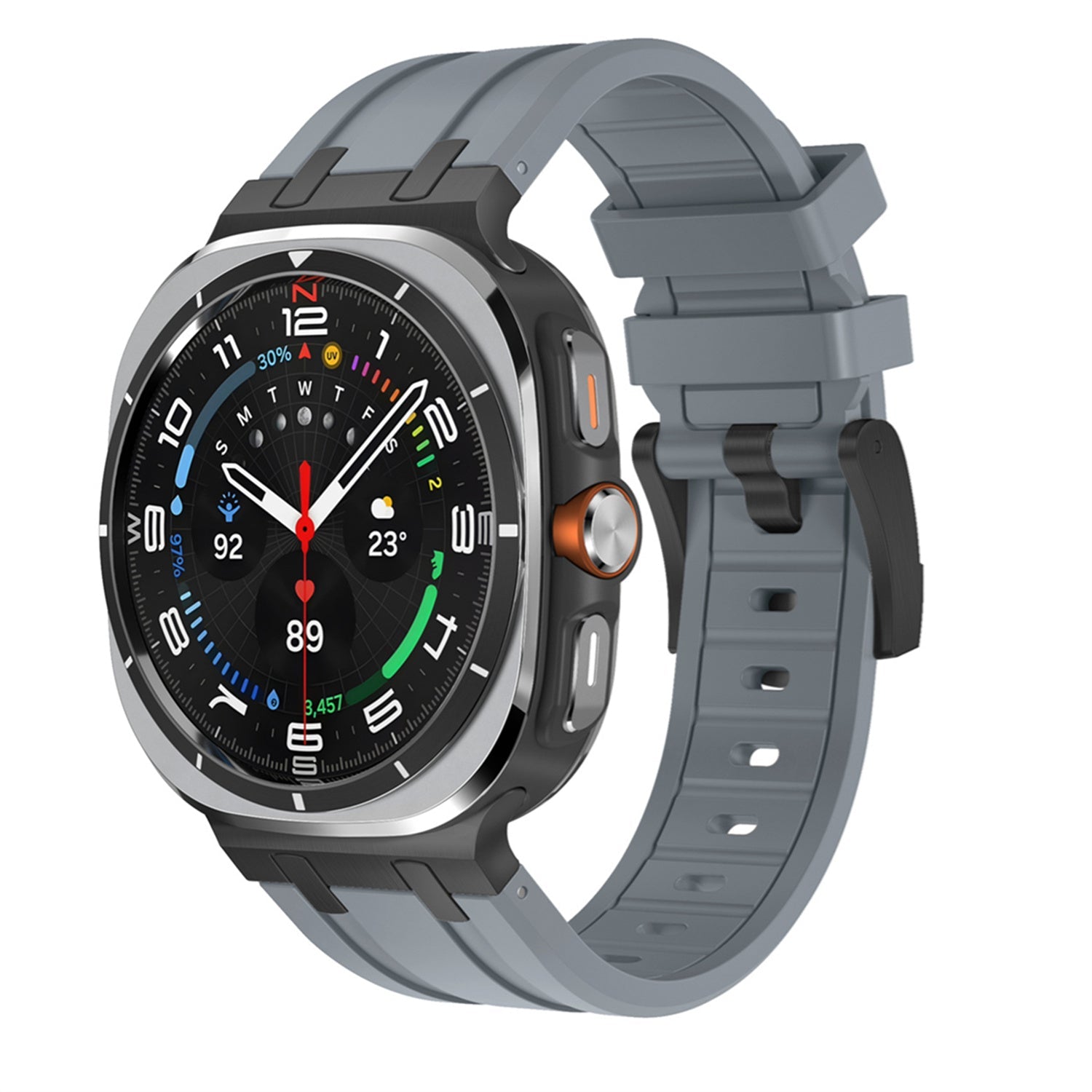 Luxury AP Mod Silicone Band For Samsung Watch Ultra