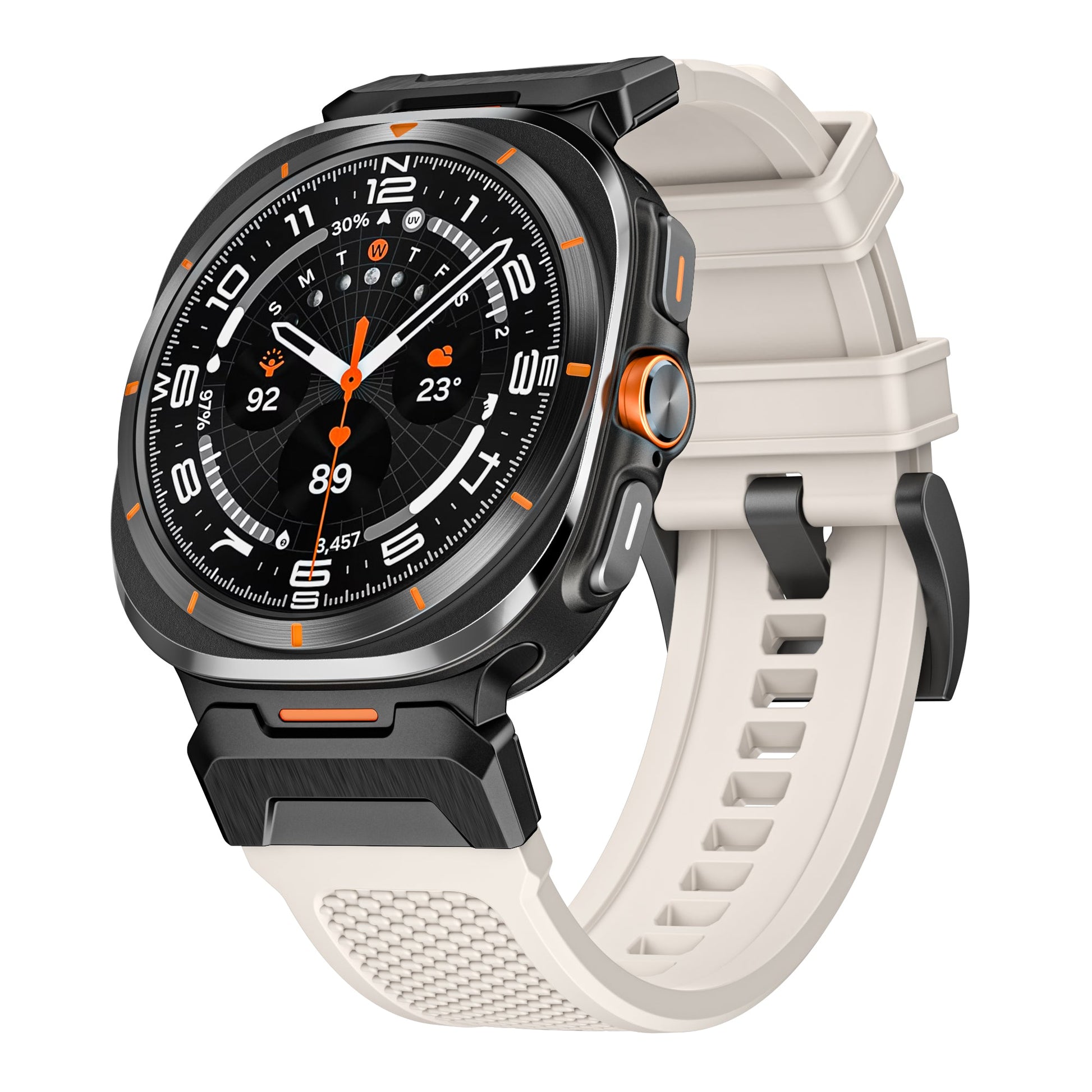 Tactical FKM Rubber Band For Samsung Galaxy Watch Ultra