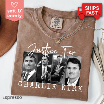 Justice for Charlie Kirk Shirt, Prayers for Charlie Kirk Tshirt, Republican Shirt, Free Speech T-shirt, Human Rights Political Tee Shirt